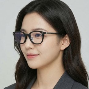 안경테 TF6022DB 005 남자 여자 아시안핏 뿔테 블루라이트차단