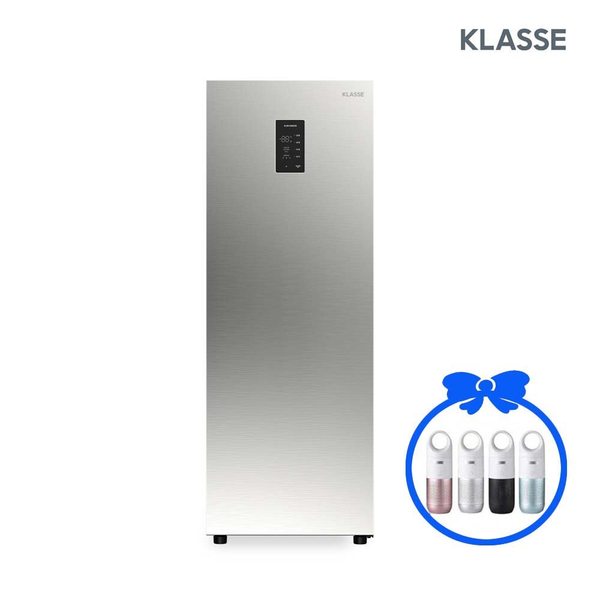 위니아AID 클라쎄 120리터 컨버터블 미니 스탠드형김치냉장고 1도어 KAE112SSM4MSV(AK)