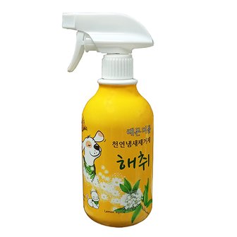 한셀 해취 프리미엄 반려동물 냄새제거 / 탈취제 500ml