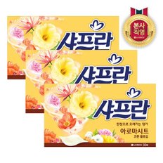 샤프란 아로마시트 섬유유연제 코튼블러썸 시트형 30매 X 3개