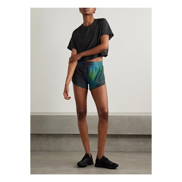 Y-3 크롭 아플리케 리사이클 메시 티셔츠 블랙 1647597358103347