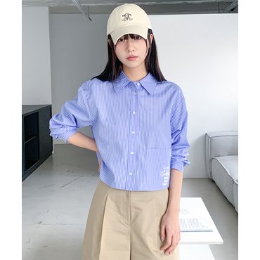반에이크 아웃포켓 프린트 셔츠 VB54BLMD08Z