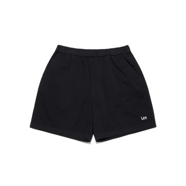 LEE [Every Lee] 코튼 이지 쇼츠 블랙 LE2502SO01BK