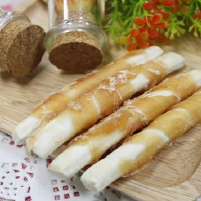 강아지 사사미 간식 리얼 닭고기 치킨 비스켓 300g