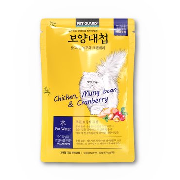 MOLLY'S 보양대첩 캣 영양죽 닭고기,녹두와 크렌베리 80g