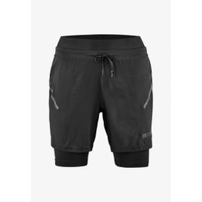 4154924 CEP 2IN1 COMPRESSION SHORTS TRAINING WOMEN - Sports shorts black