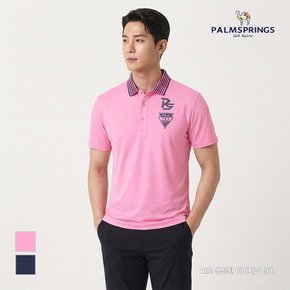 남성 쿨 자가드 카라 반팔티셔츠_STSM222179