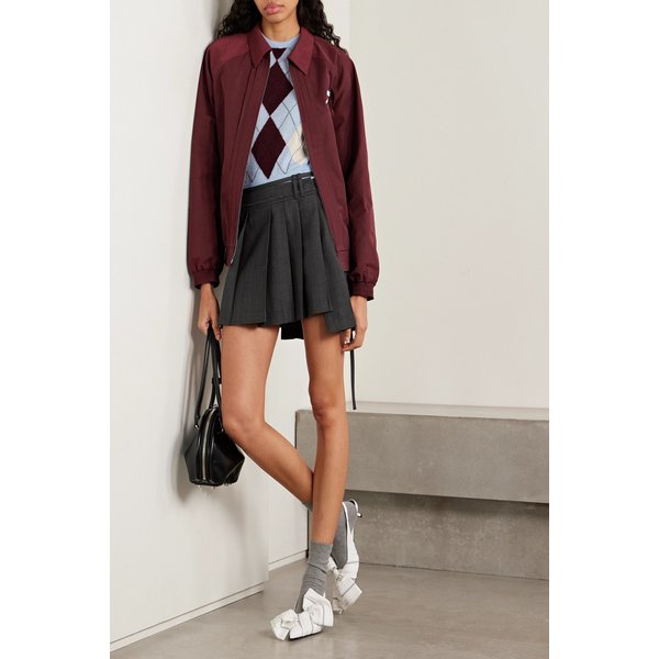 핀턱 자수 셸 재킷 46376663162923036