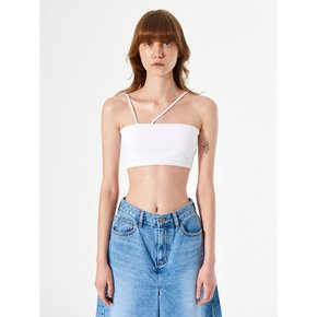 SHOULDER STRAP CAMISOLE_WHITE