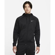 매장정품 나이키 NIKE 써마 핏 풀집 피트니스 후디 M - 블랙 화이트 DQ4831-010 1608994