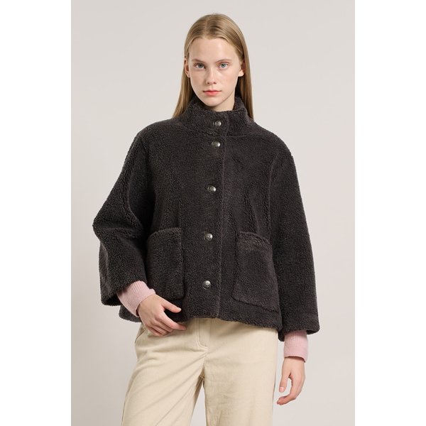 [여주점] 올앤선드리 밴드넥 FAKE 무스탕 A5WAF815