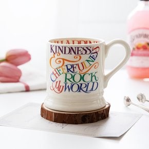 토스트앤마멀레이드 레인보우 토스트 KINDNESS & CHEERFULNESS 머그 300ml X478