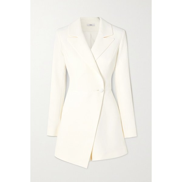 사피야 트리니다드 비대칭 크레이프 플레이수트 아이보리 38063312418732068