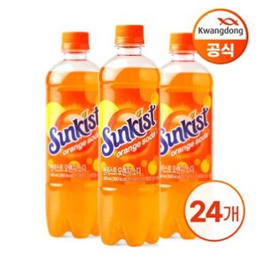 썬키스트 오렌지 소다 600ml X 24병