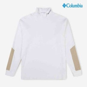 남성 볼라스틱 릿지 하이넥 티셔츠 T-SHIRTS C33AE4526