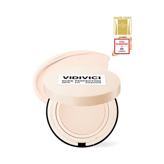 비디비치 누드 퍼펙션 스킨 핏 쿠션 본품 SPF 50+ PA++++ (17N 페어) 6925116000100