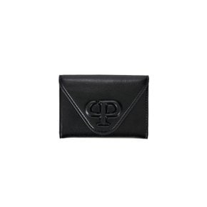 CP SIGNATURE MARK CARD WALLET(BLACK PEPPER) 24SCW001