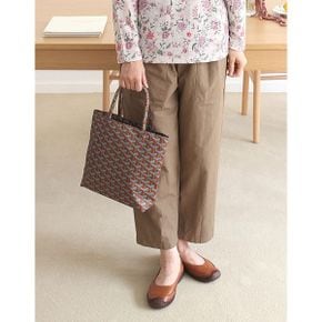 A42082 블럭체크 문화센터 손가방 엄마가방_P406898338