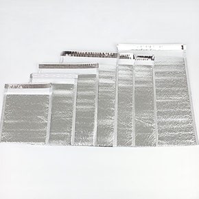 접착식 보냉 봉투 일회용 보냉백 10호 은박팩 배달용 택배 냉온 사각 보온 푸드 쿨링 캠핑 아이스 포장