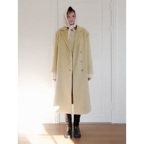 Wool Alpaca Long Coat_2 Colors