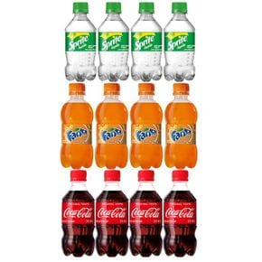 환타 코카콜라 탄산음료 사이다 스프라이트 오렌지 300ml 12병 3종세트
