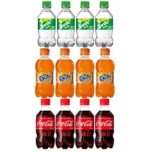 제이큐 환타 코카콜라 탄산음료 사이다 스프라이트 오렌지 300ml 12병 3종세트