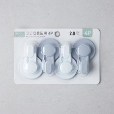 코코 다용도 훅 4p