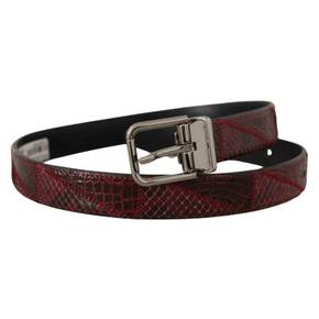 4841703 Dolce  Gabbana Elegant Exotic Leather Womens Belt