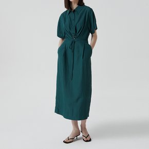 여성 드레이퍼리 드레스 D GREEN