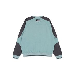 `[골라] 남녀공용 COLOR BLOCK SWEAT SHIRTS [MINT]