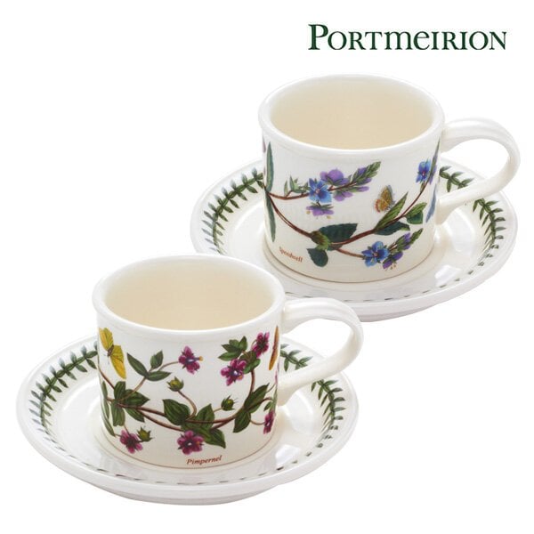 보타닉가든 D형 커피잔 2인조세트