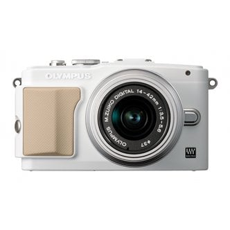  OLYMPUS 미러리스 SLR PEN Lite E-PL5 렌즈 키트 화이트 E-PL5 LKIT WHT