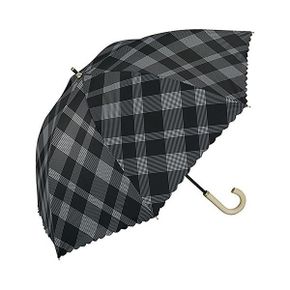 일본 WPC 양산 World Party Wpc. 818649 BK Parasol 롱 Umbrella 블랙 21.7인치55cm 여성용 블랙