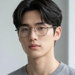 안경테 EZ5238 012 명품 메탈테 그레이 남자 여자
