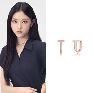 스톤헨지 U Lock 14K 귀걸이 F0375