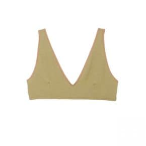 BASERANGE Pam Bra in Sage Green BRPA-RB-AU23 팜 브라 민소매 반팔 반팔티