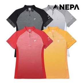 네파 여성 ALBA PCM- ICE 반팔 집업 티셔츠 7H45403