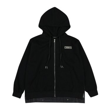 코데즈컴바인 데님배색 후드집업 (CJC-TJ380W9)
