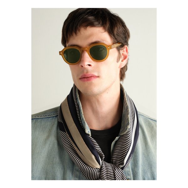 그레넬 라운드 프레임 아세테이트 선글라스 46376663163001322