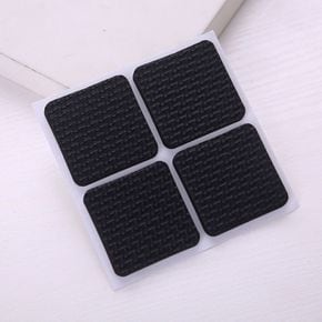 쿠션 받침 미끄럼 방지 4x4사각 의자 패드 가구 소음