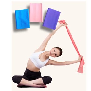 라텍스 스트레칭 밴드 150x15cm 홈트 요가 헬스 필라테스 근력 운동 용 풀 힙 업