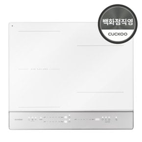 3구 화이트 셰프스틱 인덕션레인지 CIR-EP301FW (화이트)