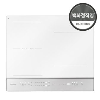 쿠쿠 3구 화이트 셰프스틱 인덕션레인지 CIR-EP301FW (화이트)