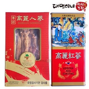 6년근 홍삼 중편 21~30뿌리(300g)/건홍삼