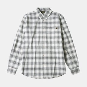 COTTON TARTAN CHECK SHIRT - Ivory_LSTD0BL42M