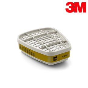 3M 6006K 방독필터 착탈식 정화통 2개 1조 복합가스용