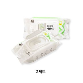 유리세정티슈100매입2세트 유리닦이청소포 창문청소