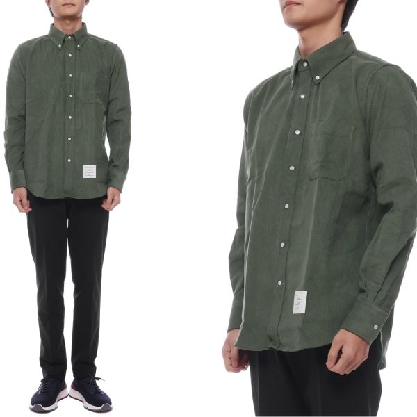 [부산점] 25FW 남성 웨일 코듀로이 스트레이트 셔츠 (MWL272A F0920 330 25F)