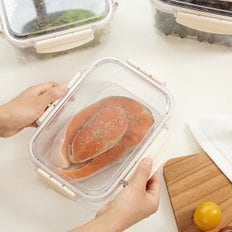 속이 잘 보이는 투명 에코젠 밀폐용기_1700ml