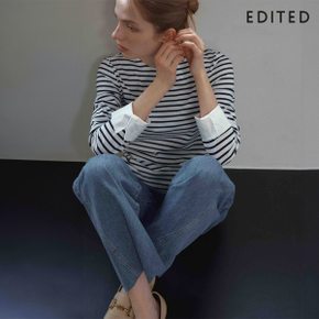 [런칭가79,000원→2만원 ↓] 에디티드  스트라이프 커프스 티셔츠 3종